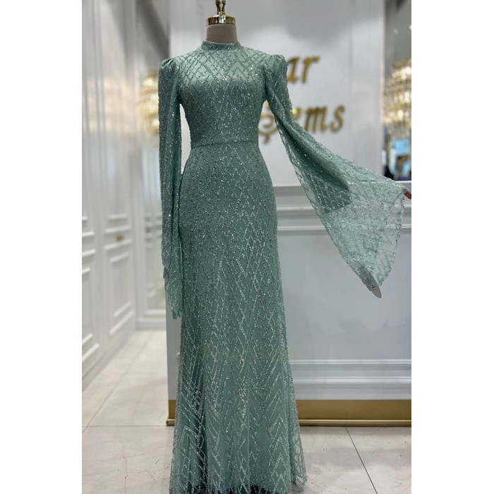 Pınar Şems Merih Abiye Mint