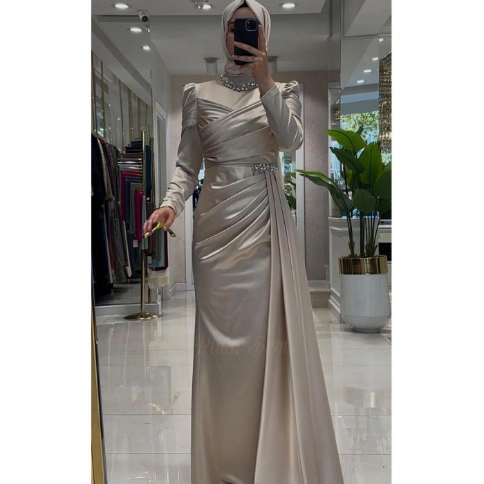 Pınar Şems Mina Abiye Gold