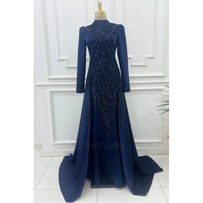 Pınar Şems Neslihan Abiye Lacivert