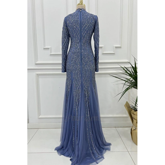 Pınar Şems Nilay Abiye İndigo