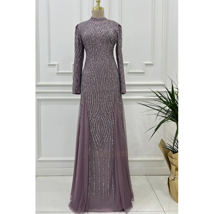 Pınar Şems Nilay Abiye Lila