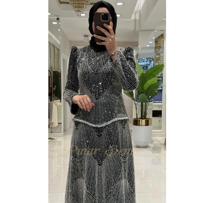 Pınar Şems Nova Abiye Siyah