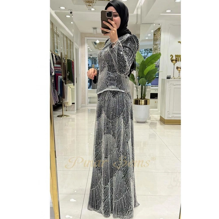 Pınar Şems Nova Abiye Siyah