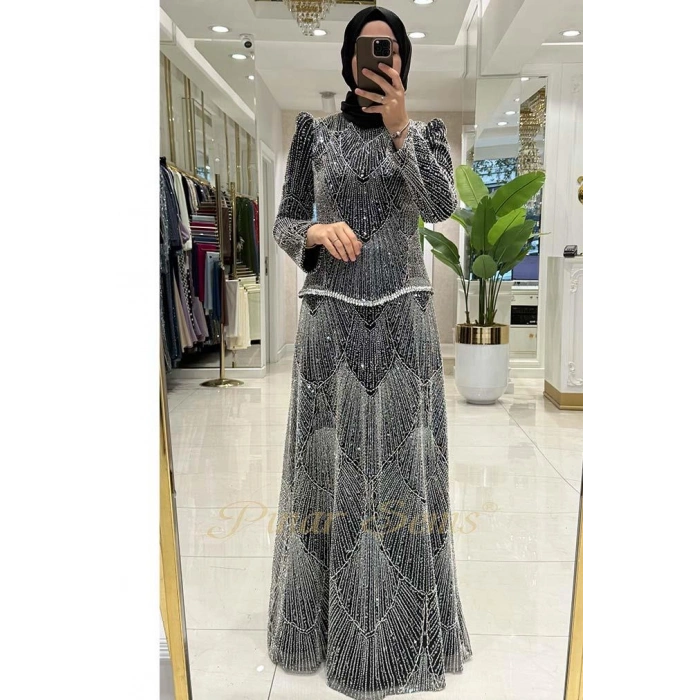 Pınar Şems Nova Abiye Siyah