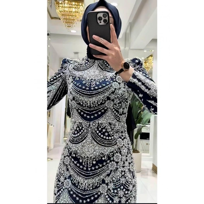 Pınar Şems Nükhet Abiye Lacivert