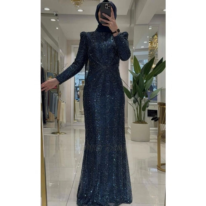 Pınar Şems Rahşan 2 Abiye Lacivert