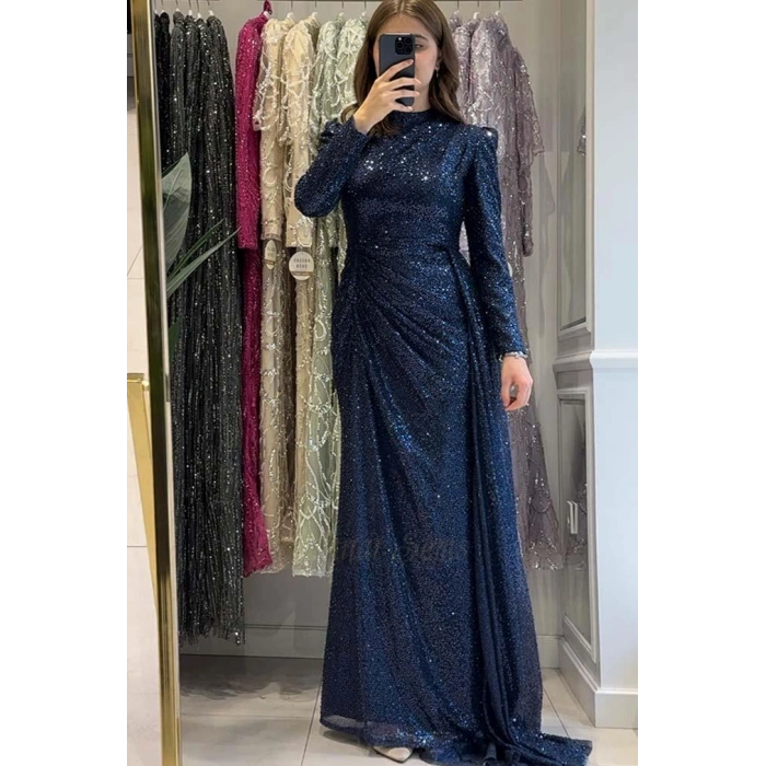 Pınar Şems Ruken Abiye Lacivert