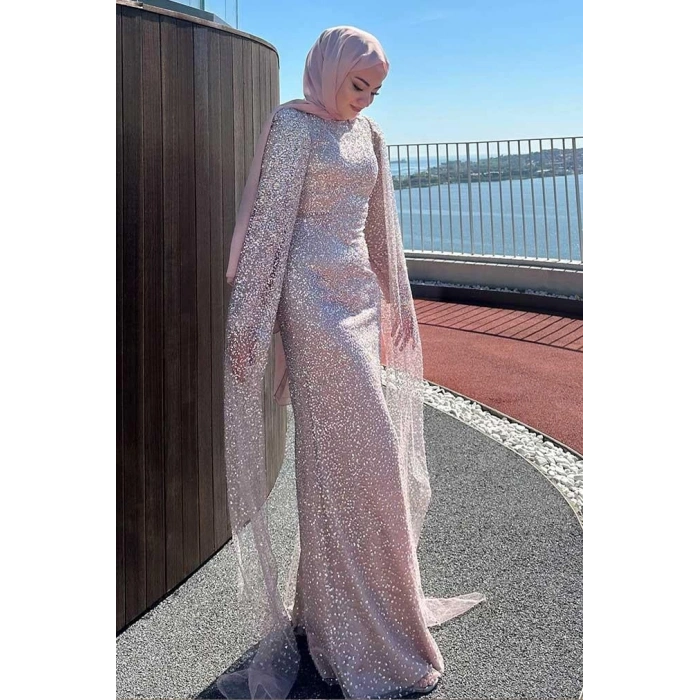 Pınar Şems Samanyolu Abiye Pudra