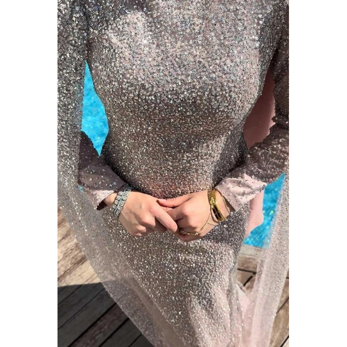 Pınar Şems Samanyolu Abiye Pudra