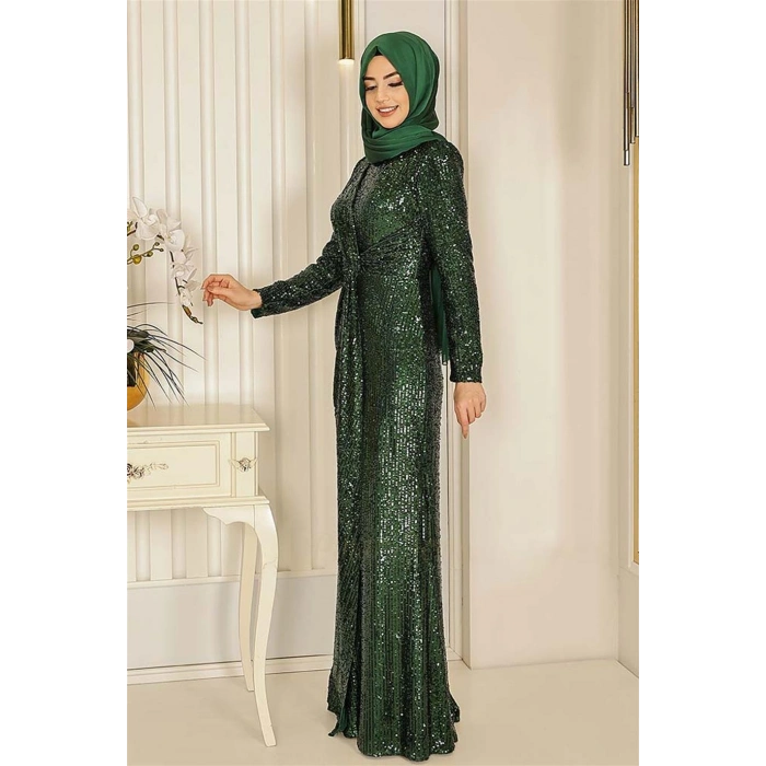 Pınar Şems Serel Abiye Zümrüt