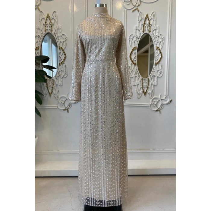 Pınar Şems Sevil Abiye Gold