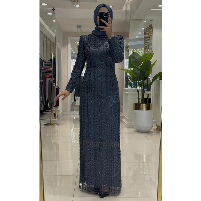 Pınar Şems Sevil Abiye İndigo