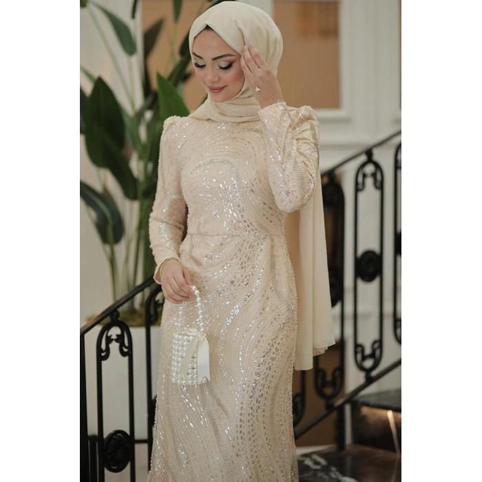 Pınar Şems Tamay Abiye Gold