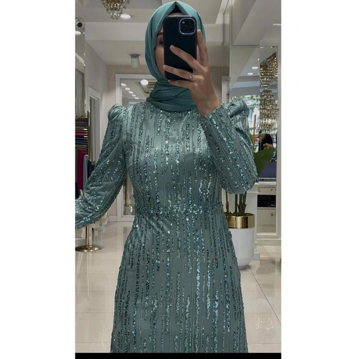 Pınar Şems Verda Abiye Mint