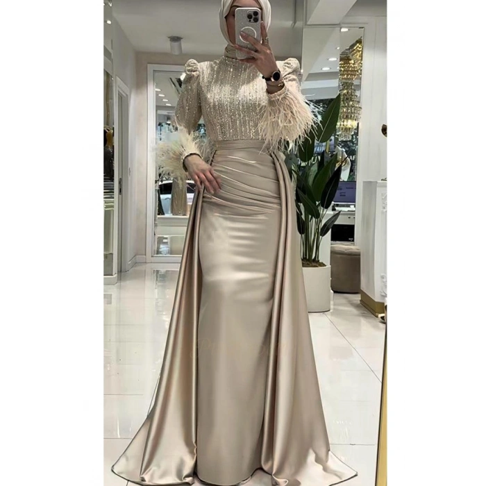 Pınar Şems Yeni Hayat Abiye Gold