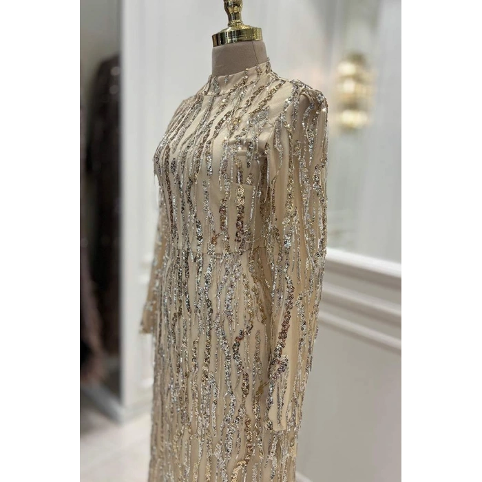 Pınar Şems Yeni Ziynet Abiye Gold