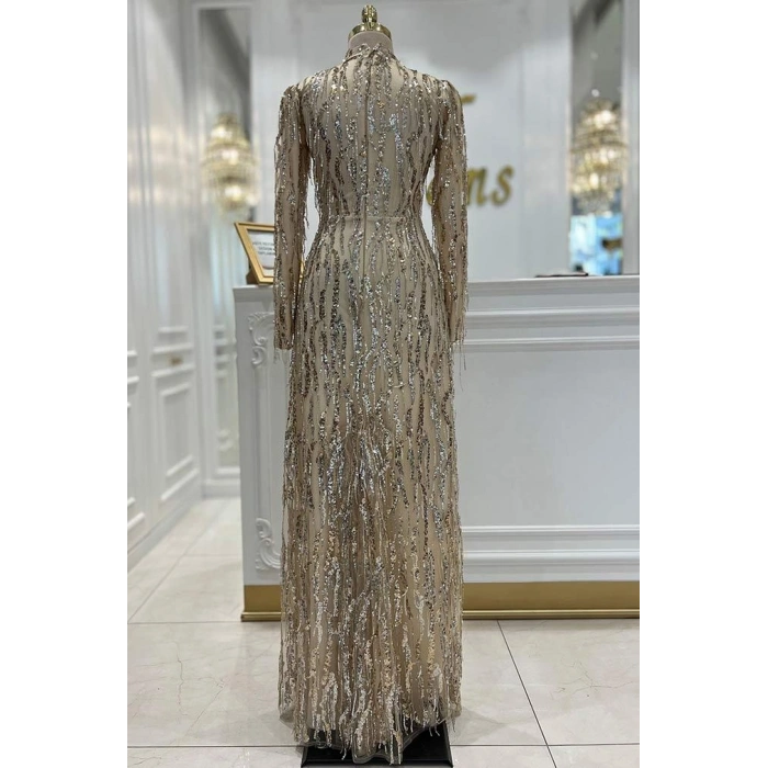 Pınar Şems Yeni Ziynet Abiye Gold