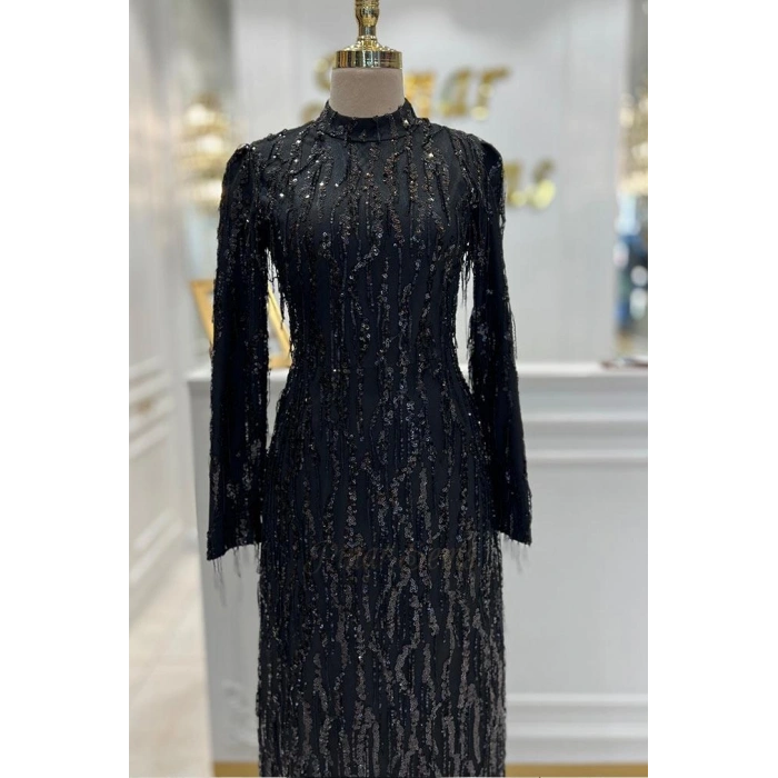 Pınar Şems Yeni Ziynet Abiye Siyah