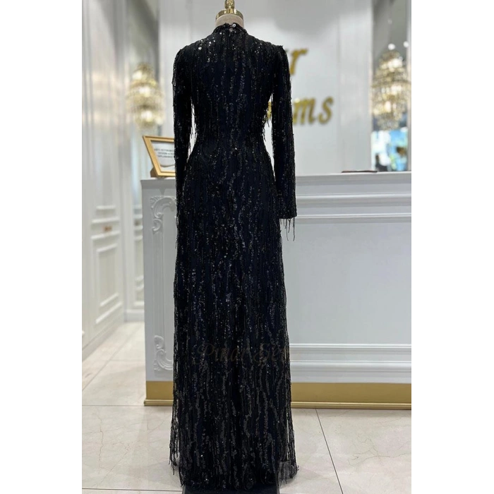 Pınar Şems Yeni Ziynet Abiye Siyah