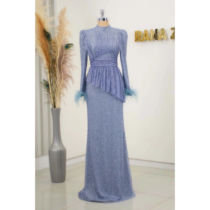 RACHELLE ABİYE İNDİGO