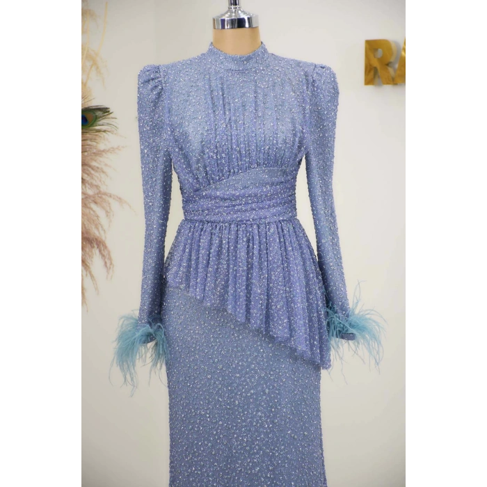 RACHELLE ABİYE İNDİGO