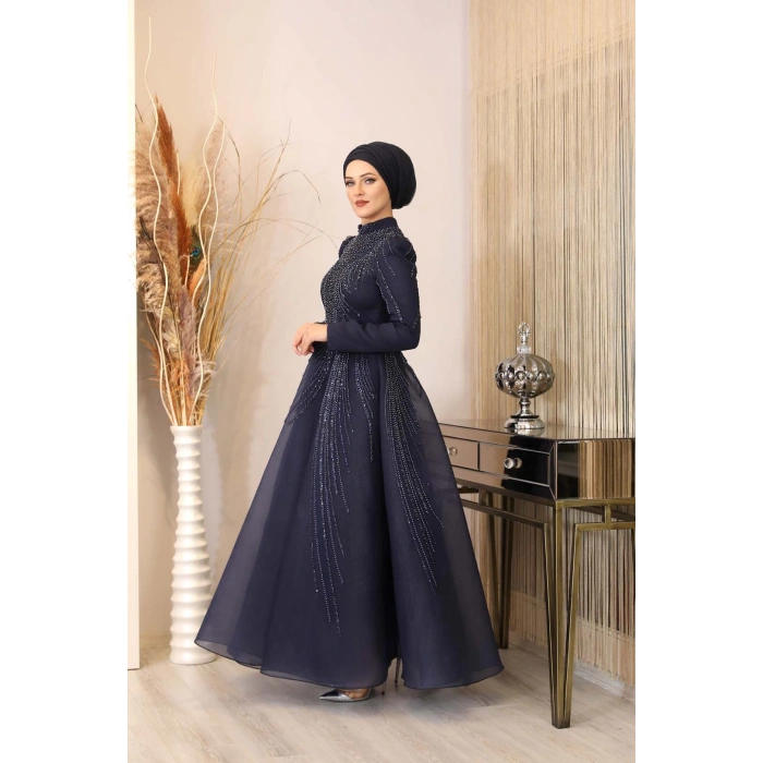 SAMYELİ ABİYE LACİVERT