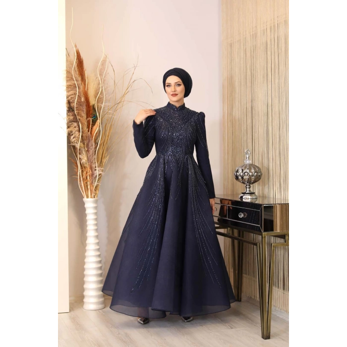 SAMYELİ ABİYE LACİVERT