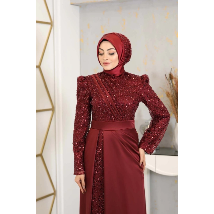 ŞEHRAZAT ABİYE BORDO