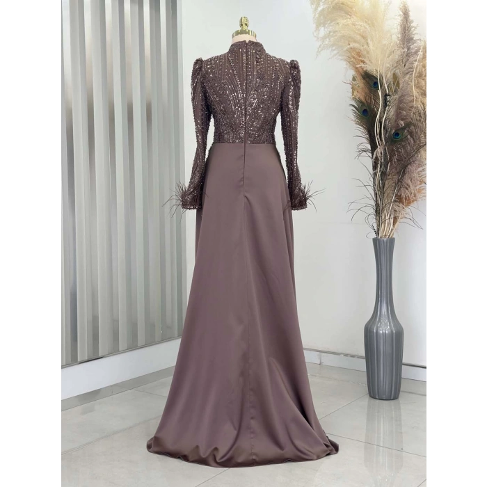 SHERRY ABİYE KAHVERENGİ