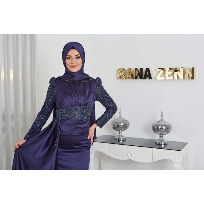 SIRMA ABİYE LACİVERT