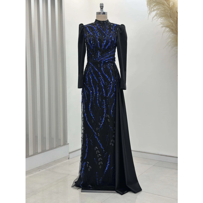 VERONA ABİYE SİYAH-SAKS