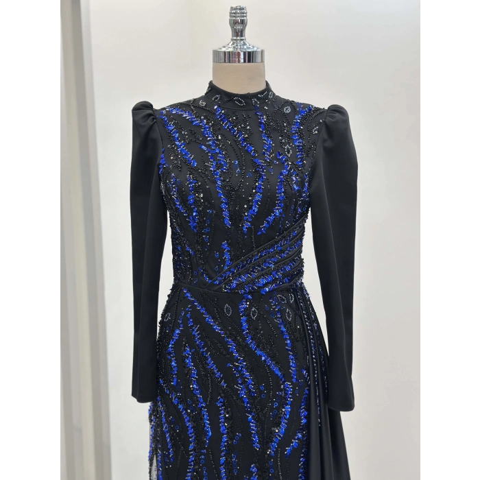 VERONA ABİYE SİYAH-SAKS