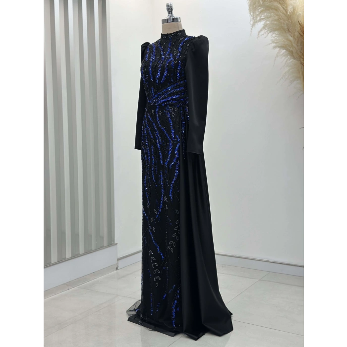 VERONA ABİYE SİYAH-SAKS