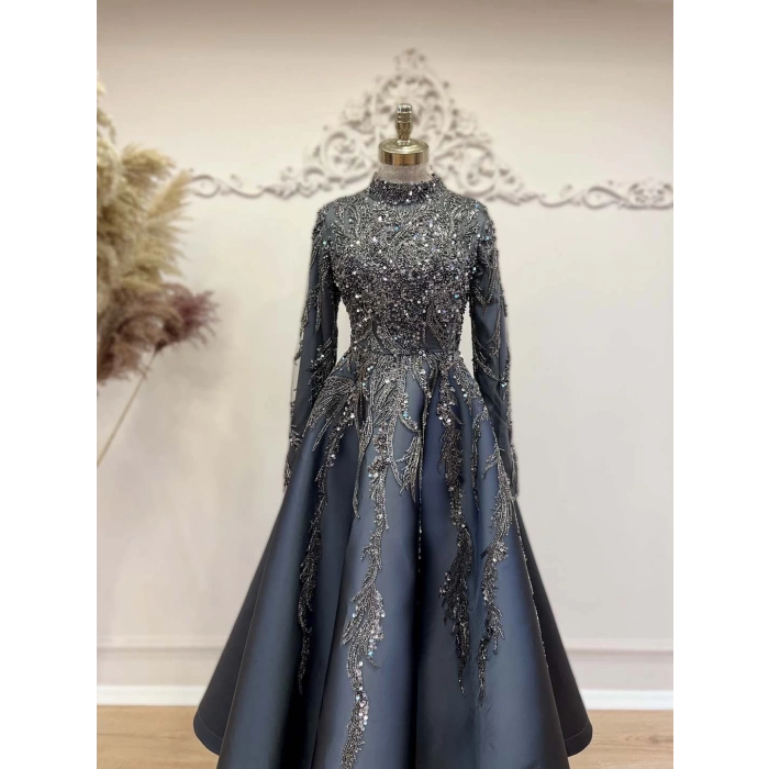 VİCTORİA ABİYE ANTRASİT