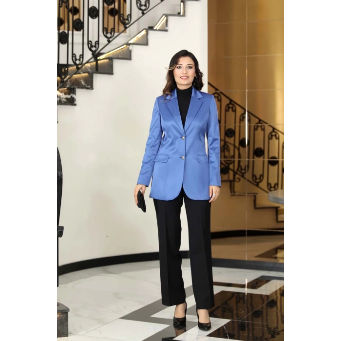 YAREN SATEN CEKET MAVİ