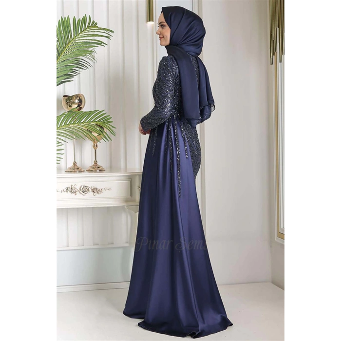 Zernişan Abiye Lacivert