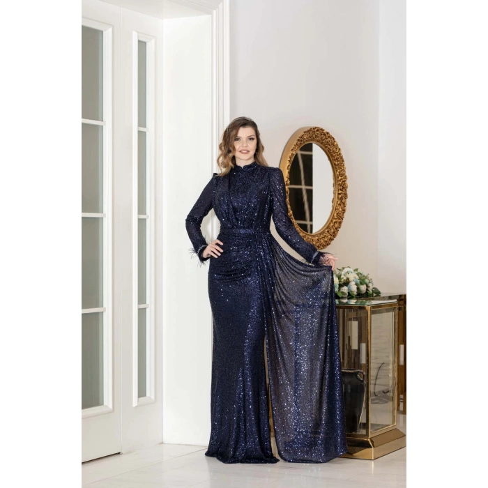 ZUHAL ABİYE LACİVERT