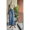 Blue Wide Leg Jean