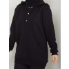 KAPŞONLU SWEATSHİRT SİYAH
