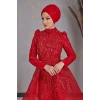MİHRİMAH ABİYE KIRMIZI