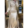 Pınar Şems Akra Abiye Gold