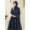 Pınar Şems Elif Abiye Lacivert