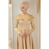 Pınar Şems Rüya Abiye Gold