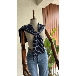 Beyaz çizgili  Sırt Şalı