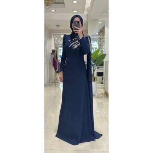 Pınar Şems Nilhan Abiye Lacivert