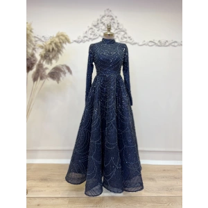 ALİNDA ABİYE LACİVERT