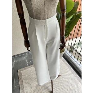 Beyaz Palazzo pantolon