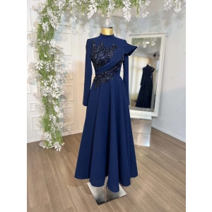 BUSE ABİYE LACİVERT