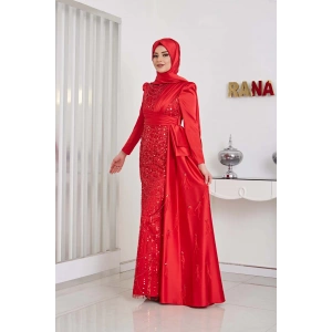 DİCLE ABİYE KIRMIZI