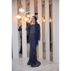 ELEGANT ABİYE LACİVERT